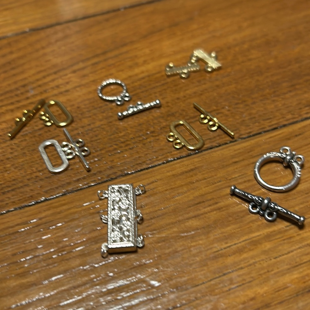 Multi strand Jewelry Clasps